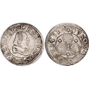 Austrian States Tyrol 3 Kreuzer 1619 - 1625 (ND)