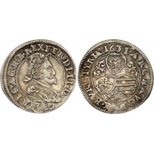 Austria 3 Kreuzer 1631
