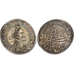 Austria 3 Kreuzer 1632