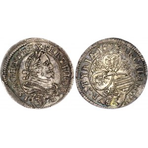 Austria 3 Kreuzer 1633