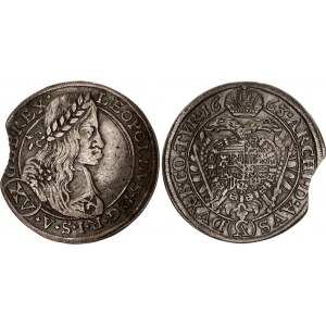 Austria 15 Kreuzer 1663 CA