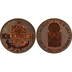 Austria 1 Kreuzer 1816 A