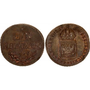 Austria 1 Kreuzer 1816 S