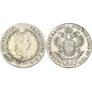 Austria 20 Kreuzer 1830 A