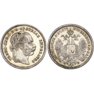 Austria 10 Kreuzer 1872