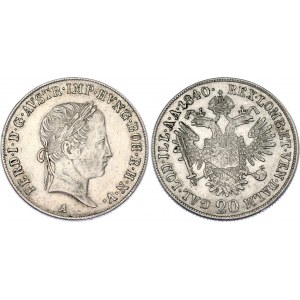 Austria 20 Kreuzer 1840 A