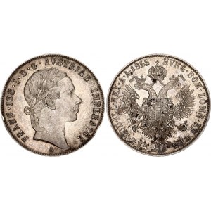 Austria 20 Kreuzer 1855 A