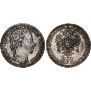 Austria 1/4 Florin 1862 A