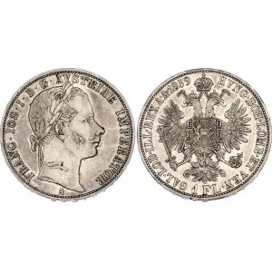 Austria 1 Florin 1859 A