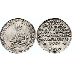 Hungary Commemorative Medal with Ludwig II 1508 (1544) Kremnitz mint