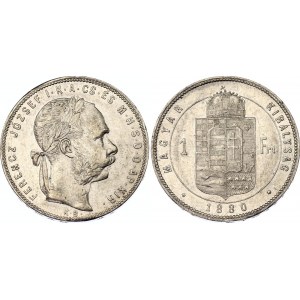 Hungary 1 Forint 1880 KB
