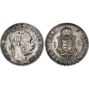 Hungary 1 Forint 1889 KB