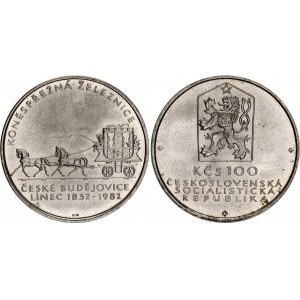 Czechoslovakia 100 Korun 1982