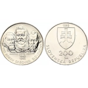 Slovakia 200 Korun 1993