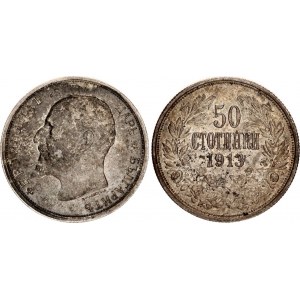 Bulgaria 50 Stotinki 1913