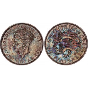 Cyprus 9 Piastres 1940