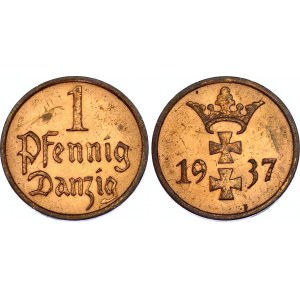 Danzig 1 Pfennig 1937
