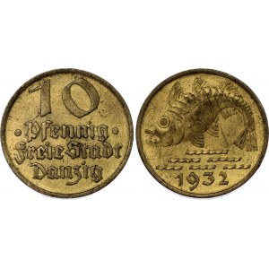 Danzig 10 Pfennig 1932 Berlin