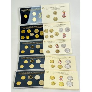 Serbia 5 x Mint Set 2008 -2012