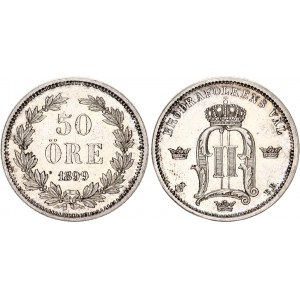 Sweden 50 Ore 1899 EB