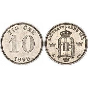 Sweden 10 Ore 1898 EB