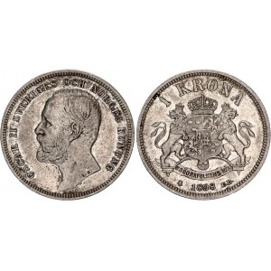 Sweden 1 Krona 1898 EB