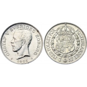 Sweden 1 Krona 1935