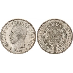 Sweden 2 Kronor 1915 W