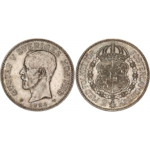 Sweden 2 Kronor 1924 W
