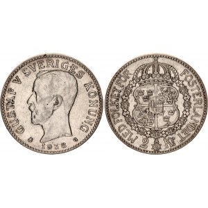 Sweden 2 Kronor 1938 G