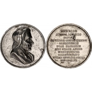 Switzerland Silver Medal Johann Heinrich Pestalozzi 1846 MDCCCXLVI