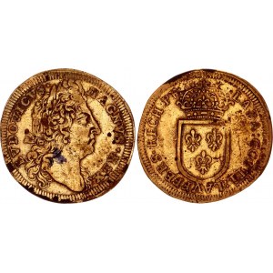 German States Nurnberg Token Louis XIV 1643 - 1715 (ND)