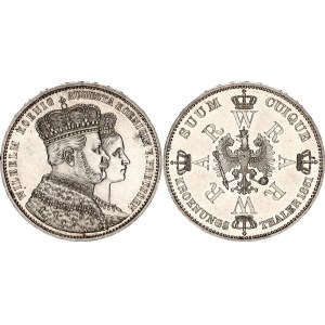 German States Prussia 1 Taler 1861 A