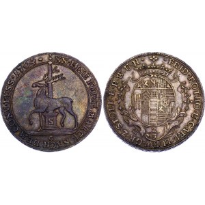 German States Stolberg-Stolberg 2/3 Thaler 1764 C