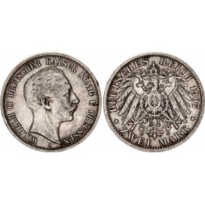 Germany - Empire Prussia 2 Mark 1907 A