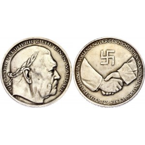 Germany - Third Reich Paul von Hindenburg Death Medal 1934