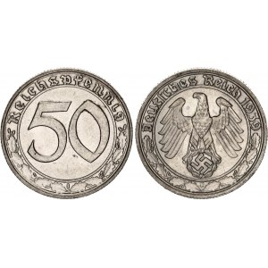 Germany - Third Reich 50 Reichspfennig 1939 E