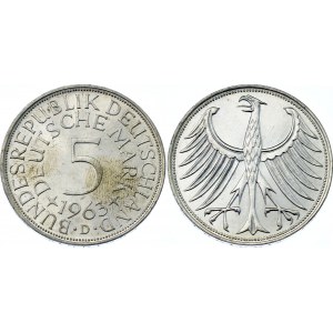 Germany - FRG 5 Mark 1963 D Munich