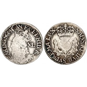 Scotland 40 Pence 1639 - 1641 (ND)