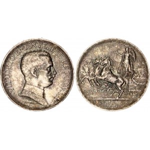 Italy 1 Lira 1915 R