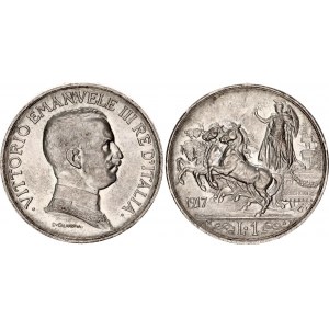 Italy 1 Lira 1917 R