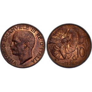 Italy 10 Centesimi 1930 R