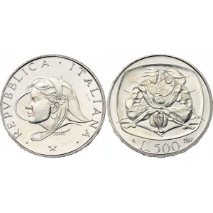Italy 500 Lire 1987 R