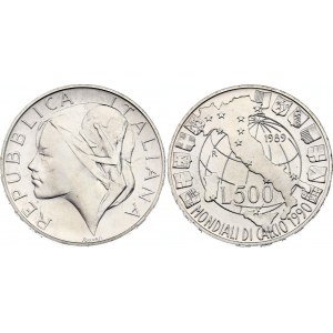 Italy 500 Lire 1989 R
