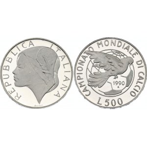 Italy 500 Lire 1990 R