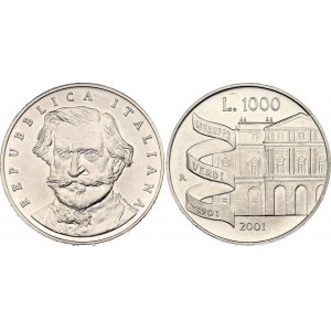 Italy 1000 Lire 2001 R