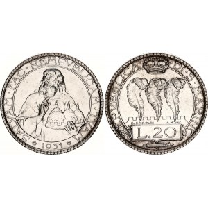 San Marino 20 Lire 1931 R