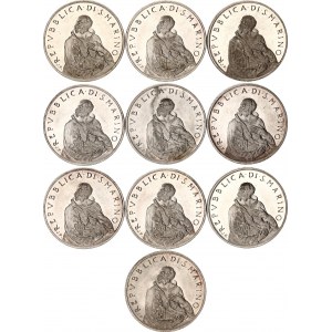 San Marino 10 x 500 Lire 1979 R