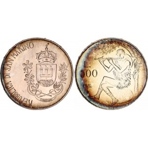 San Marino 500 Lire 1981 R