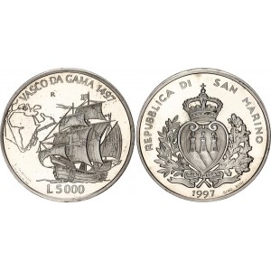 San Marino 5000 Lire 1997 R